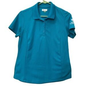 Bandon Crossings Golf Course Turquoise Polo Shirt Ladies size Small Greg Norman